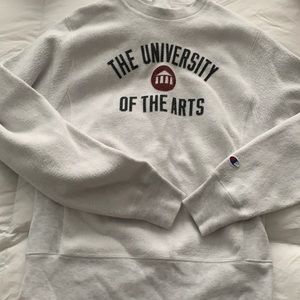 University Of the Arts Reverse Weave Hoodie